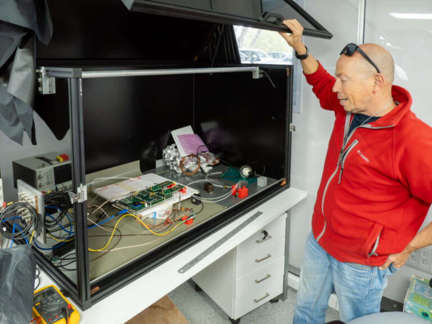 A look at a new muon detector in development. courtesy nathan steinmeyer bas 768x576